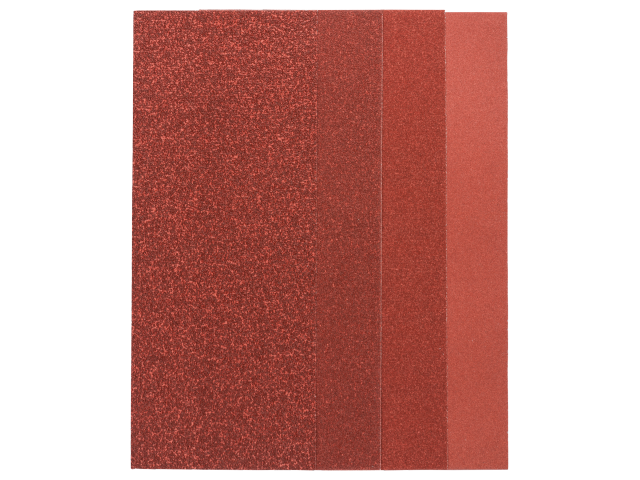 25-delni komplet brusilnih listov Bosch za vibracijski brusilnik, Dimenzije: 93x185mm, Zrnatost 60, 80, 120, 240, 2607019498